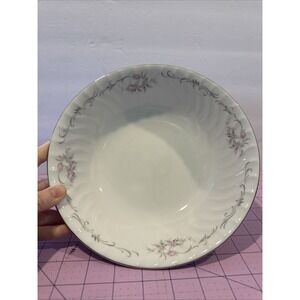 Gold Standard Genuine Porcelain Japan China Pink Rose  9" Round Vegetable Bowl